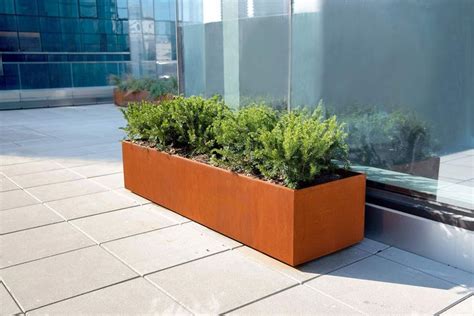 planter box steel|metal planter boxes near me.